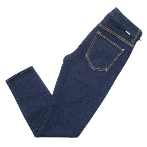 NWT Mother High Waisted Looker Crop in Hot Rod Stretch Skinny Jeans 26 - Picture 8 of 8